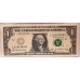 UNITED STATES OF AMERICA 1998 . ONE 1 DOLLAR BANKNOTE . ERROR . INSUFFICIENT INK